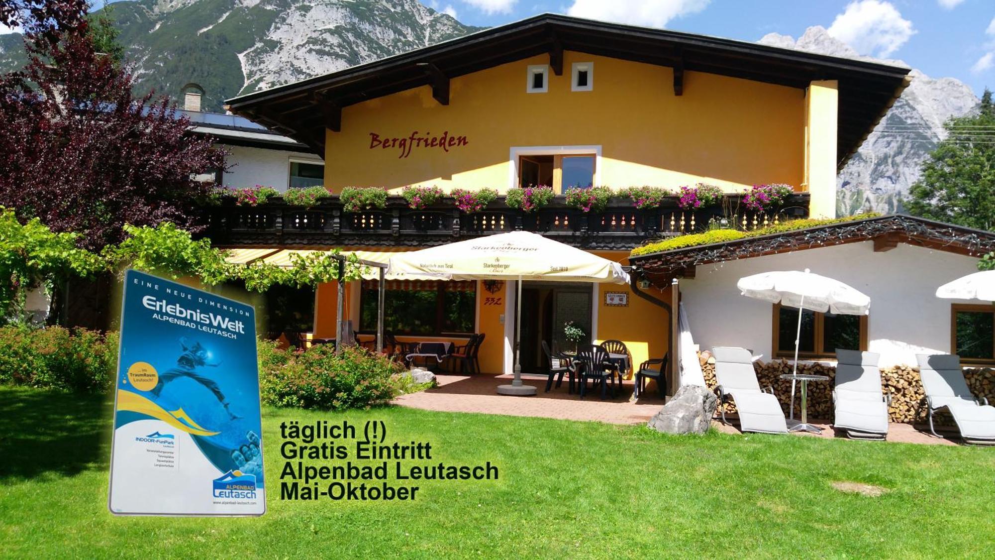 Bergfrieden Leutasch/Seefeld Exterior foto