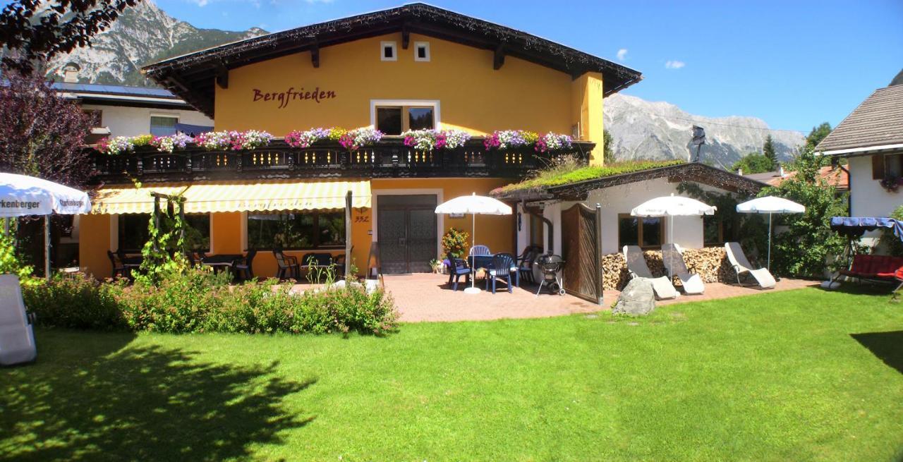 Bergfrieden Leutasch/Seefeld Exterior foto