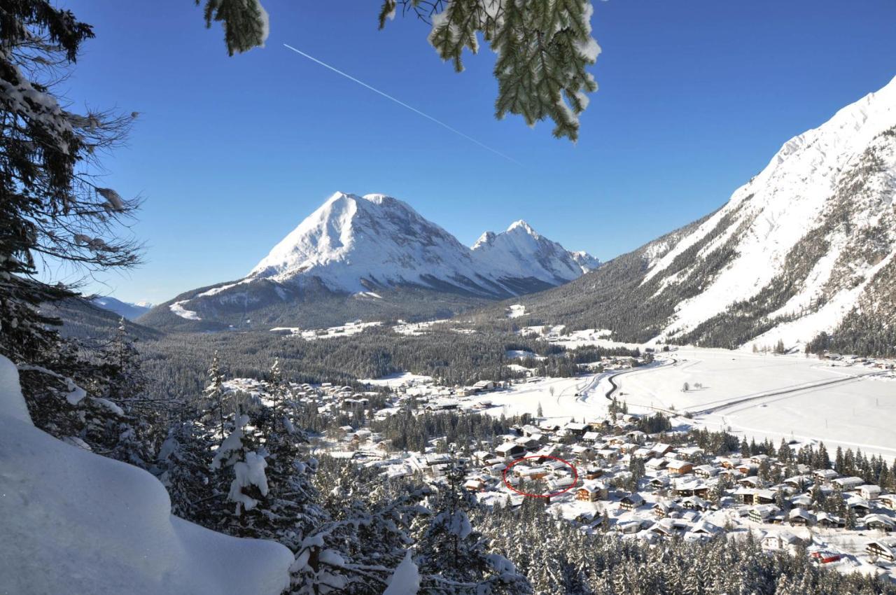 Bergfrieden Leutasch/Seefeld Exterior foto